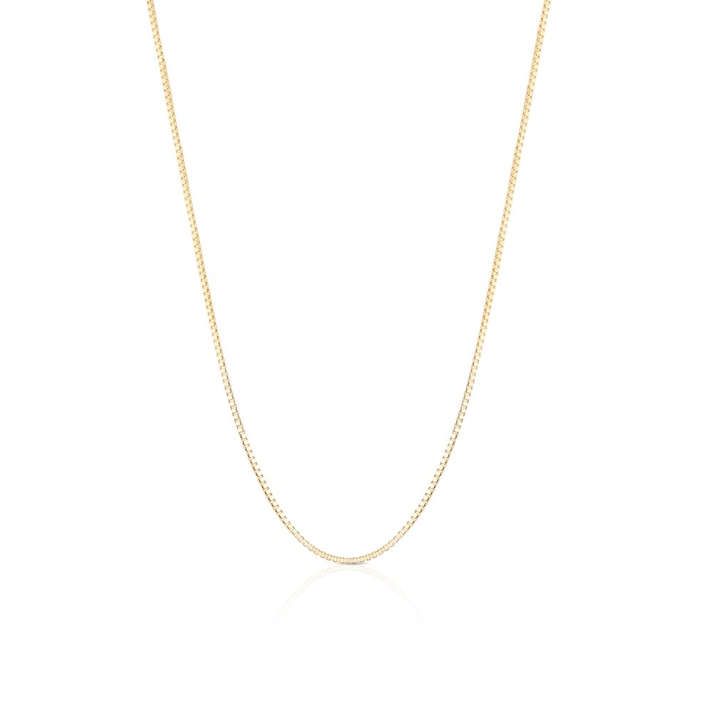 Łańcuszek złoty kostka