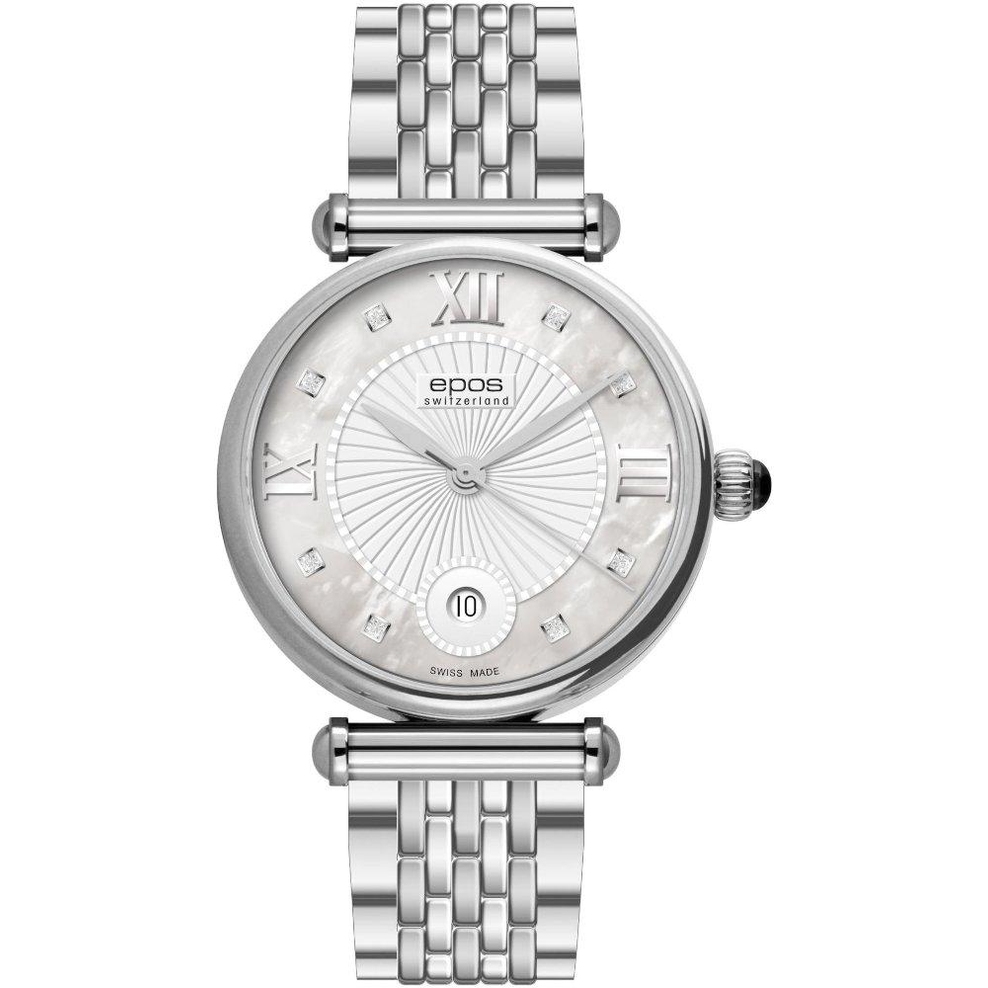 ZEGAREK EPOS QUARTZ LADY ROUND DIAMONDS