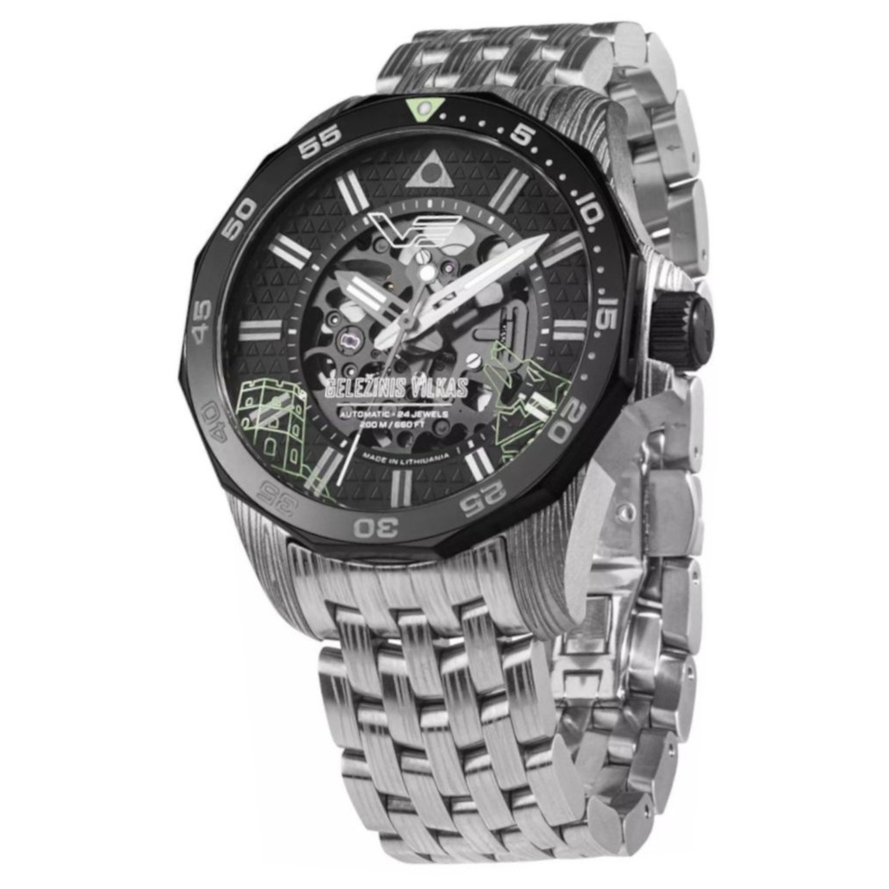 ZEGAREK VOSTOK EUROPE GELEŽINIS VILKAS "IRON WOLF" LIMITED EDITION