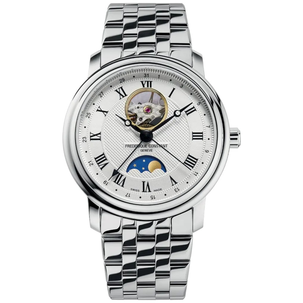 ZEGAREK FREDERIQUE CONSTANT CLASSICS HEART BEAT MOONPHASE DATE
