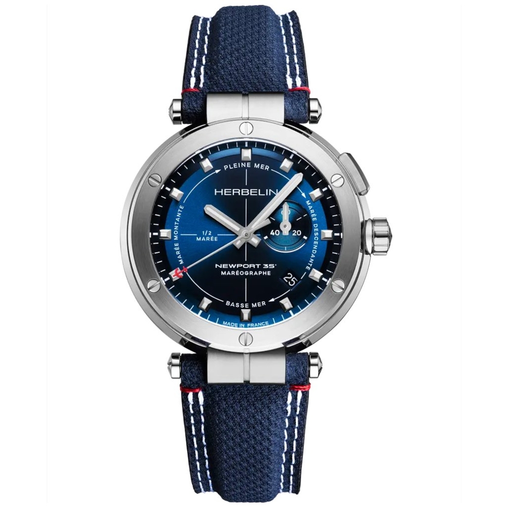 ZEGAREK HERBELIN NEWPORT MAREOGRAPH 35TH ANNIVERSARY