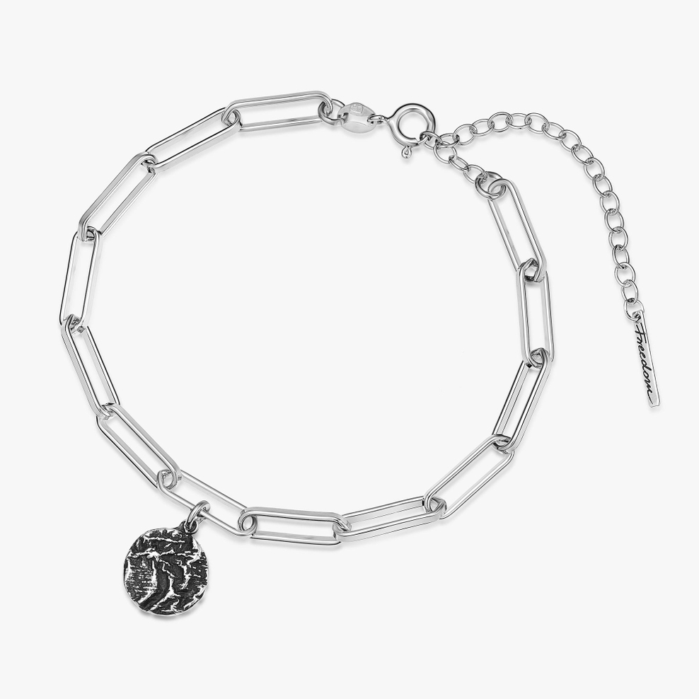 Bransoleta srebrna FREEDOM ELEMENTS