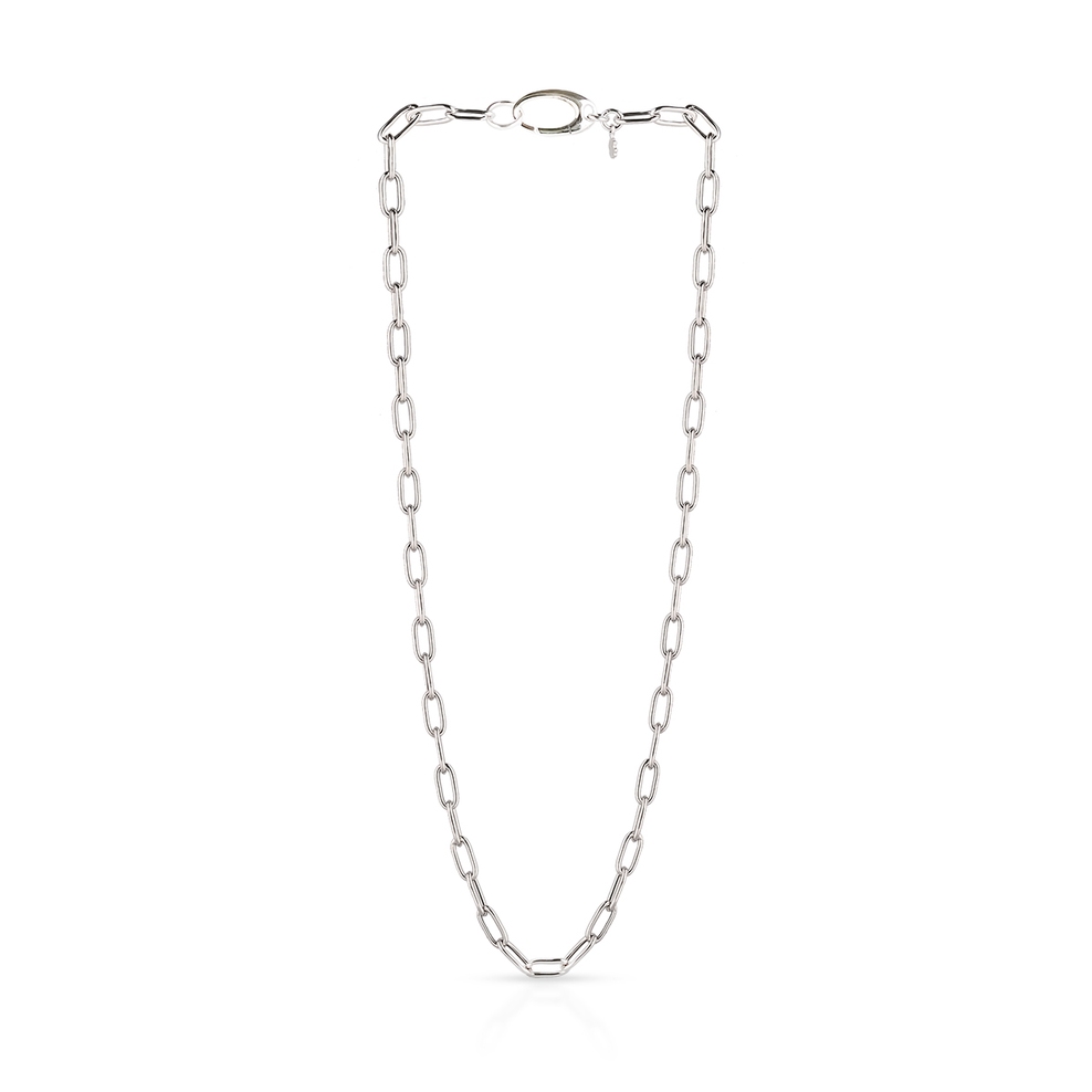 Naszyjnik srebrny pancerka