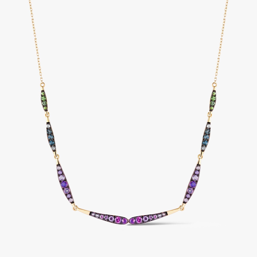 Naszyjnik złoty Preludium Paradise Birds