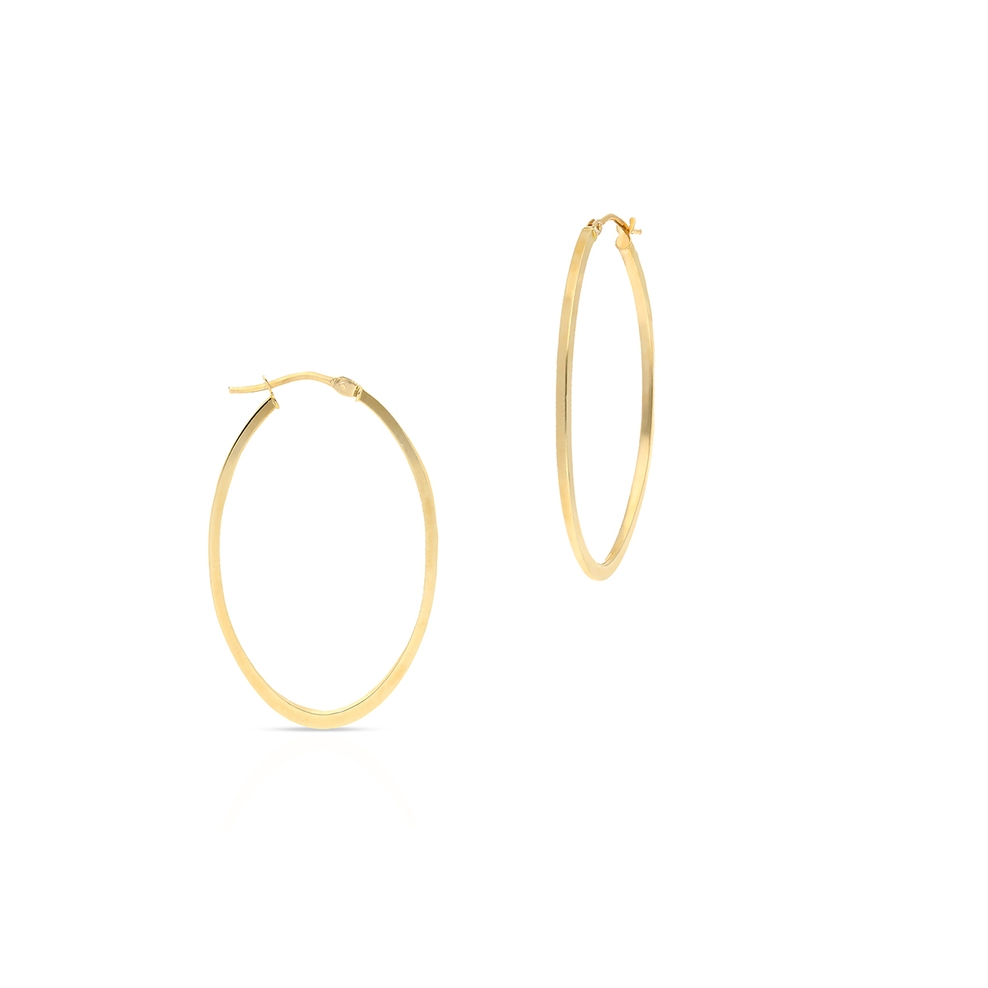 Kolczyki złote koła