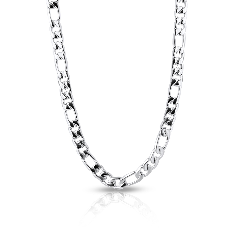 Łańcuszek stalowy figaro