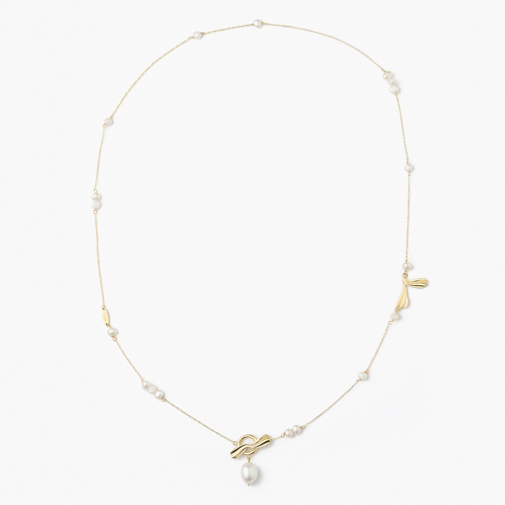 Naszyjnik srebrny Follow