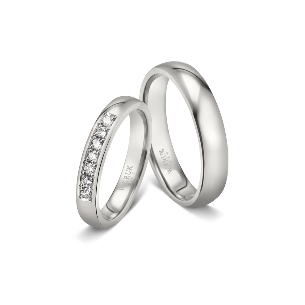 Komplet obrączek tytanowych TULUZA