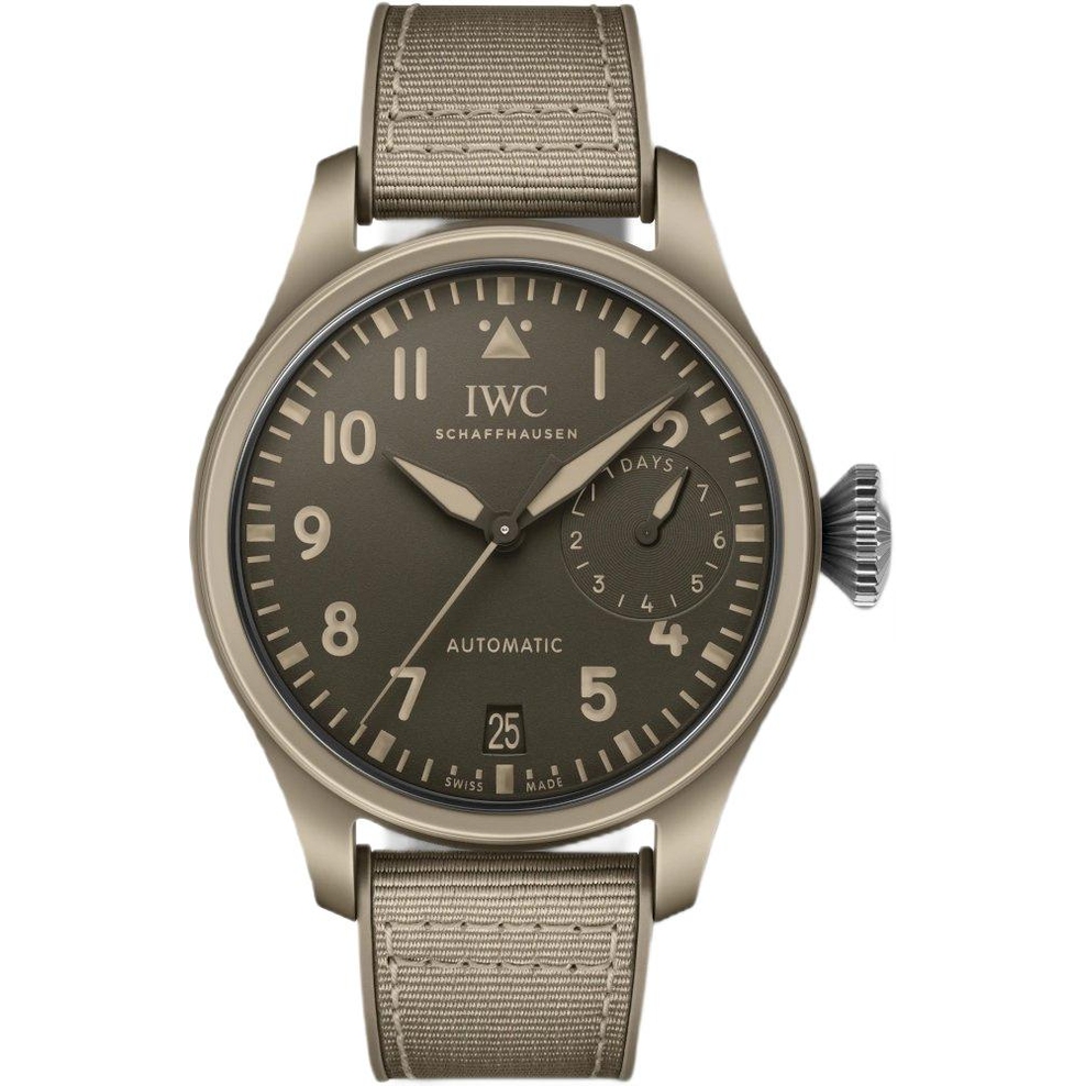 ZEGAREK IWC SCHAFFHAUSEN BIG PILOT'S TOP GUN MOJAVE DESERT