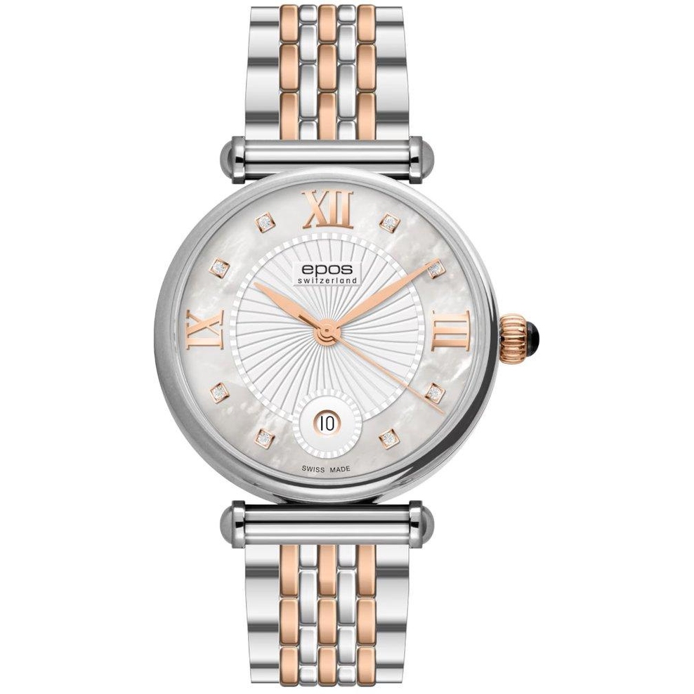 ZEGAREK EPOS QUARTZ LADY ROUND DIAMONDS