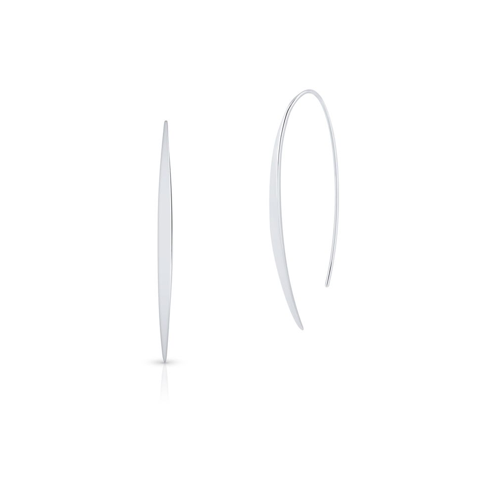 Kolczyki srebrne długie