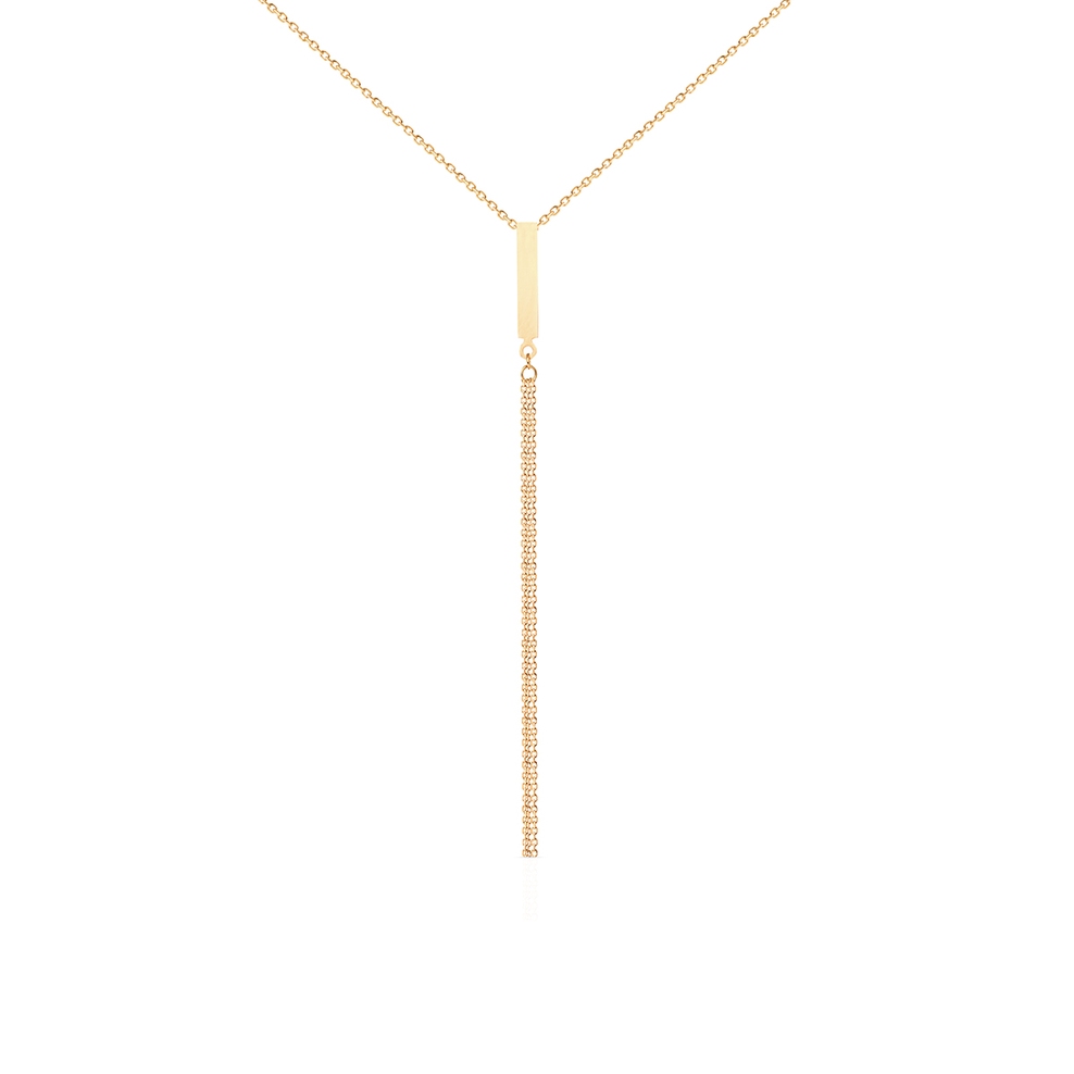 Naszyjnik złoty krawatka