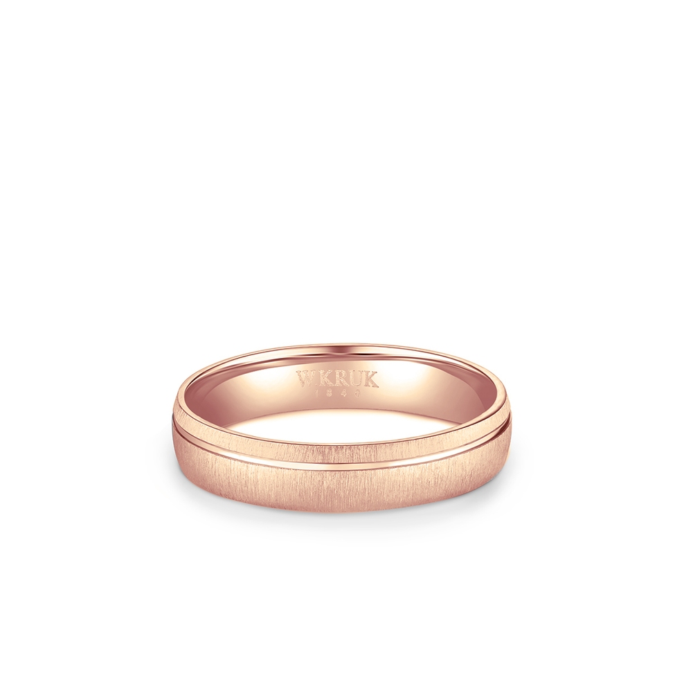 Obrączka złota FUTURA