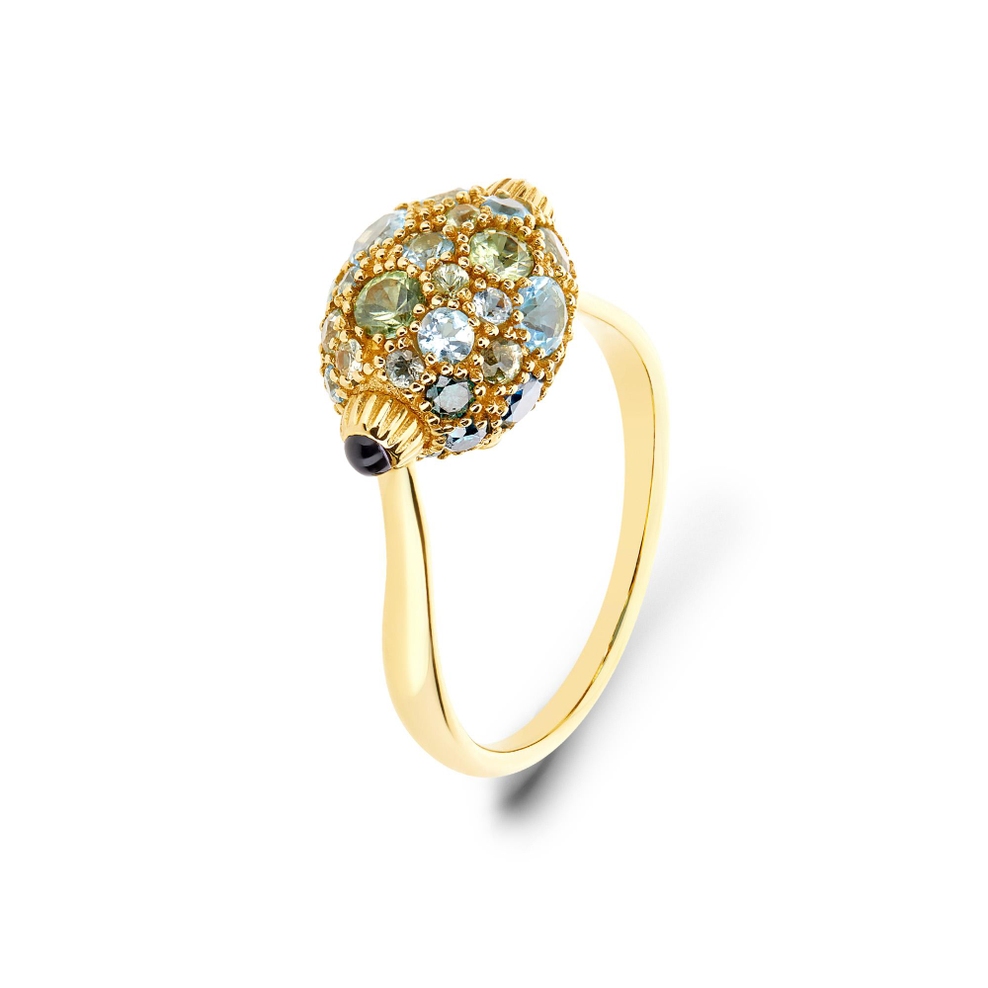 Pierścionek złoty NANIS