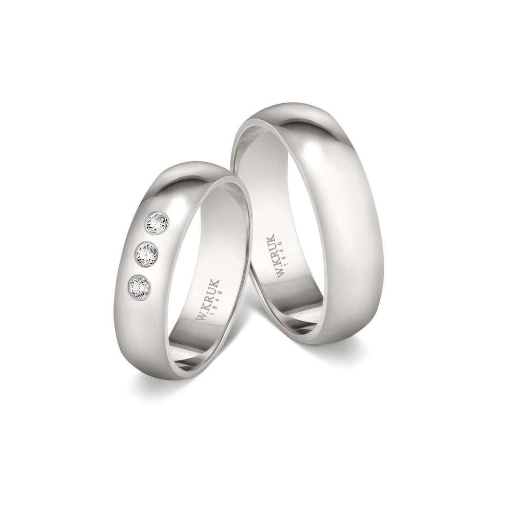 Komplet obrączek złotych PROMISO