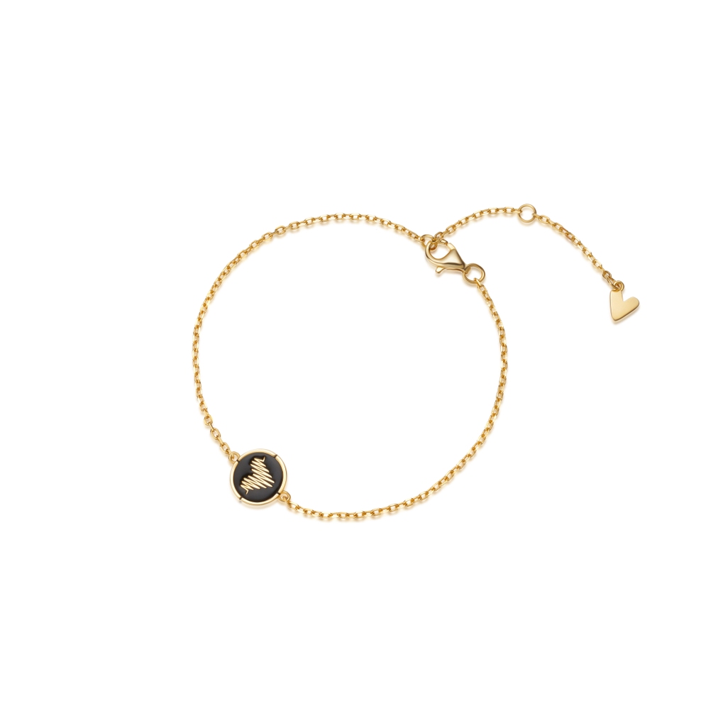 Bransoleta srebrna Longplay