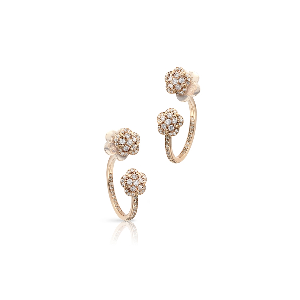 Kolczyki różowe złoto Pasquale Bruni