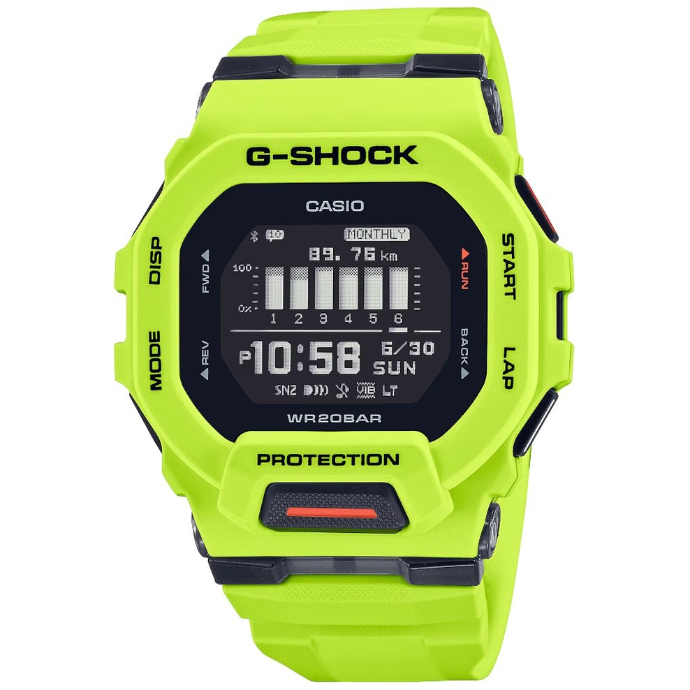 ZEGAREK G-SHOCK Digital Bluetooth Step Tracker