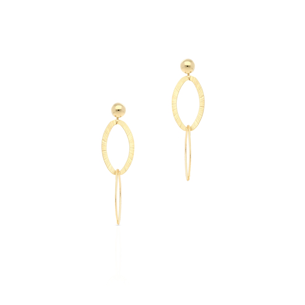 Kolczyki srebrne długie