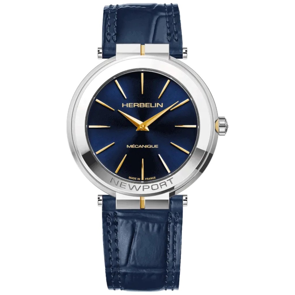 ZEGAREK HERBELIN NEWPORT SLIM MECHANICAL
