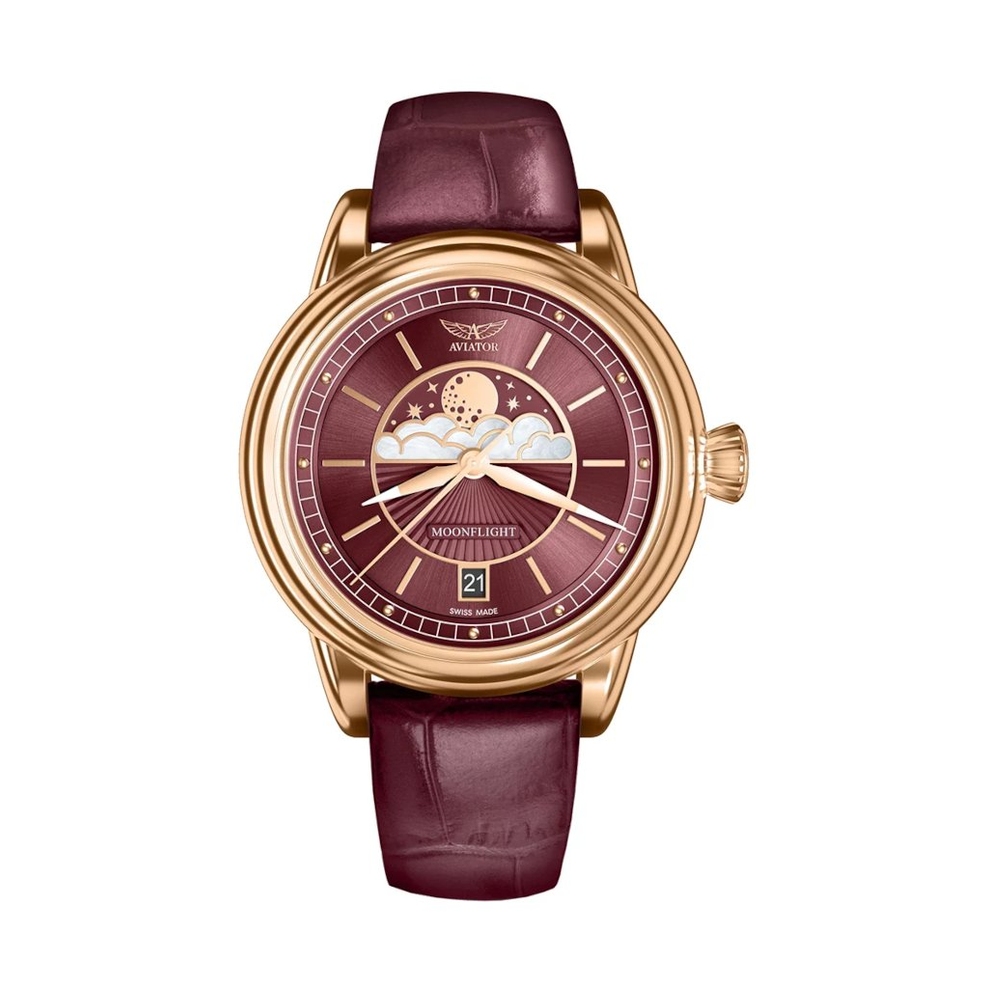 ZEGAREK AVIATOR DOUGLAS MOONFLIGHT