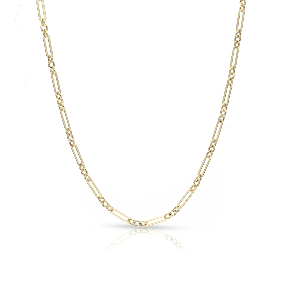 Naszyjnik złoty figaro