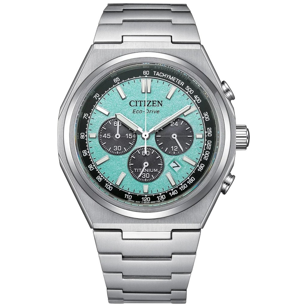 ZEGAREK CITIZEN ZENSHIN SUPER TITANIUM CHRONOGRAPH
