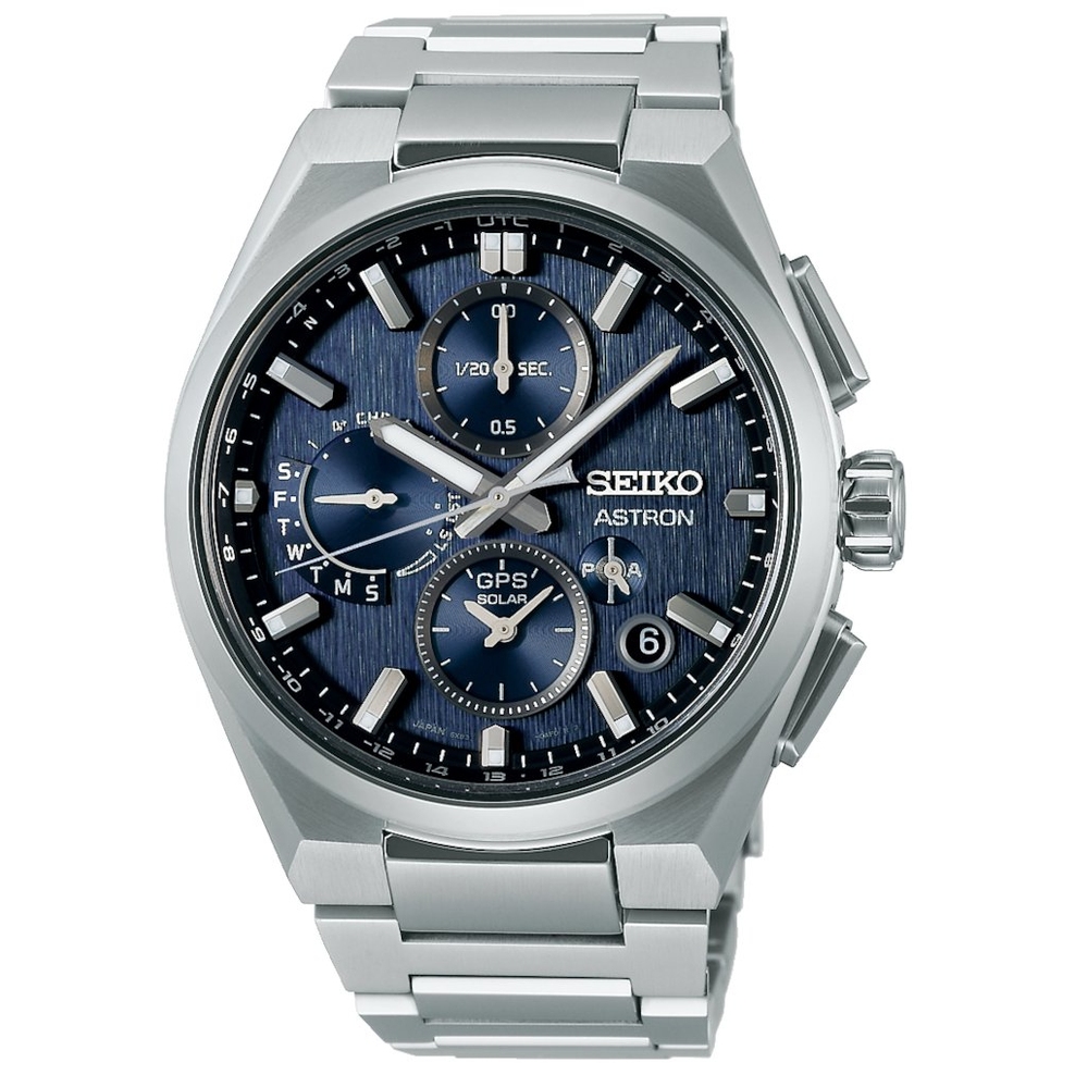 ZEGAREK SEIKO ASTRON GPS Solar 5X Dual-Time Chronograph