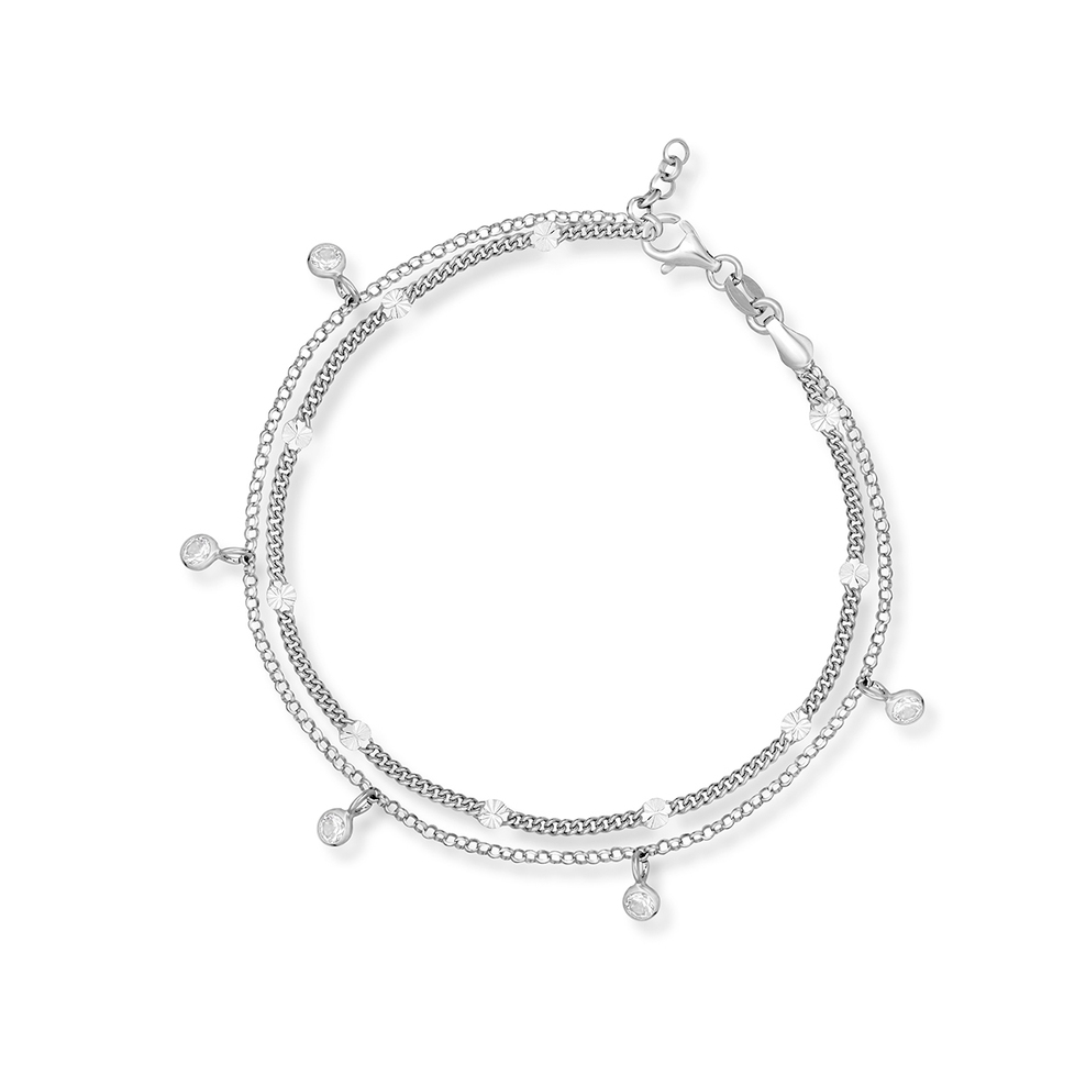 Bransoleta srebrna W.KRUK