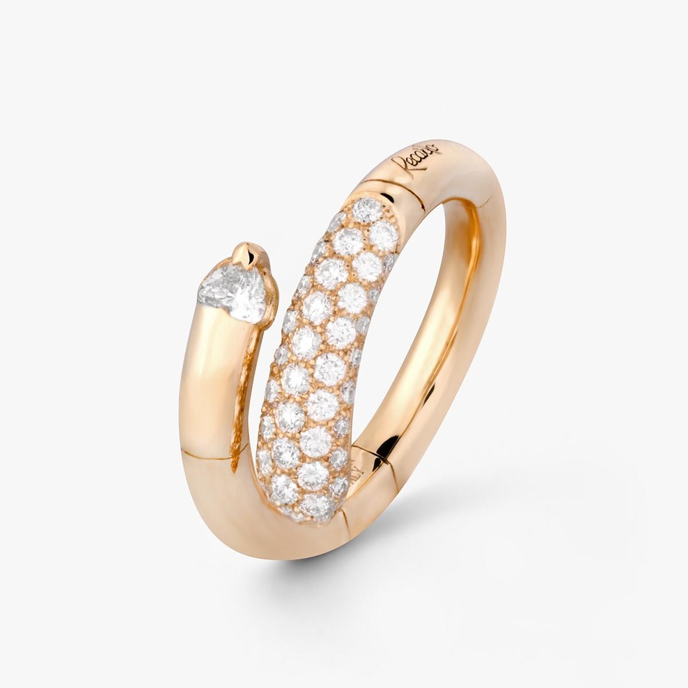 Pierścionek złoty Recarlo