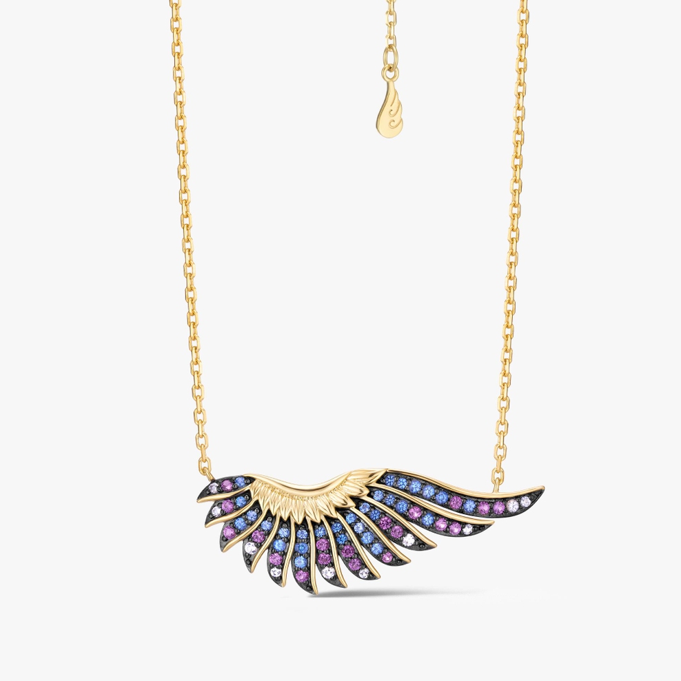 Naszyjnik srebrny Preludium Paradise Birds