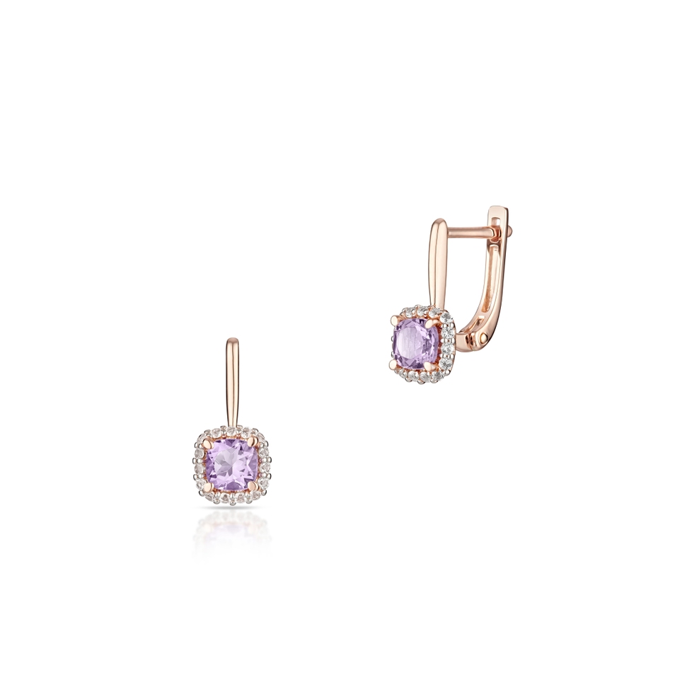 Kolczyki złote Maria Antonina