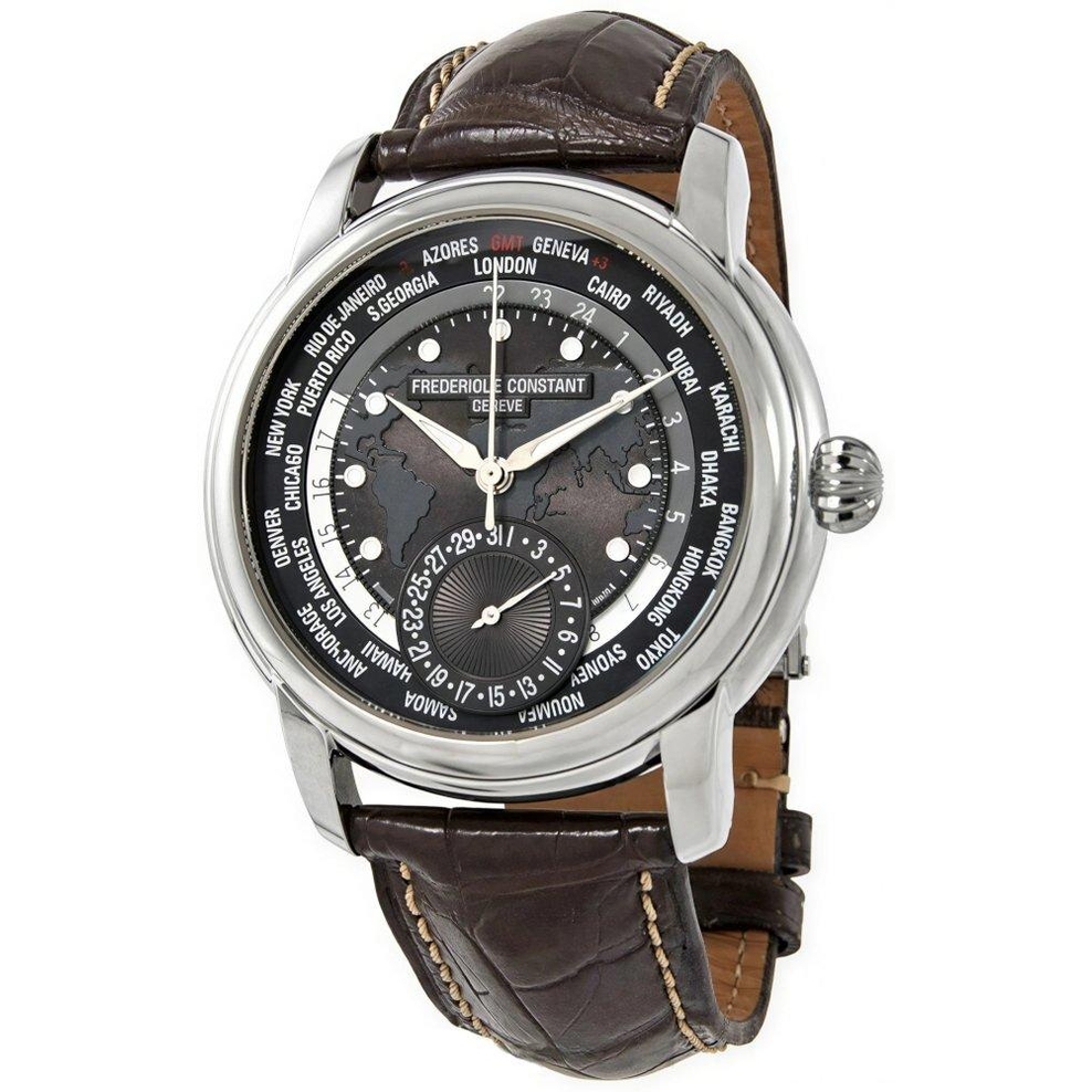 ZEGAREK FREDERIQUE CONSTANT CLASSICS WORLDTIMER MANUFACTURE