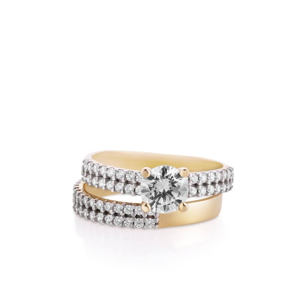 Pierścionek złoty W.KRUK