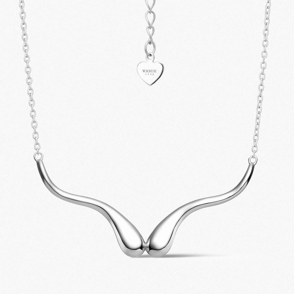 Naszyjnik srebrny Modern