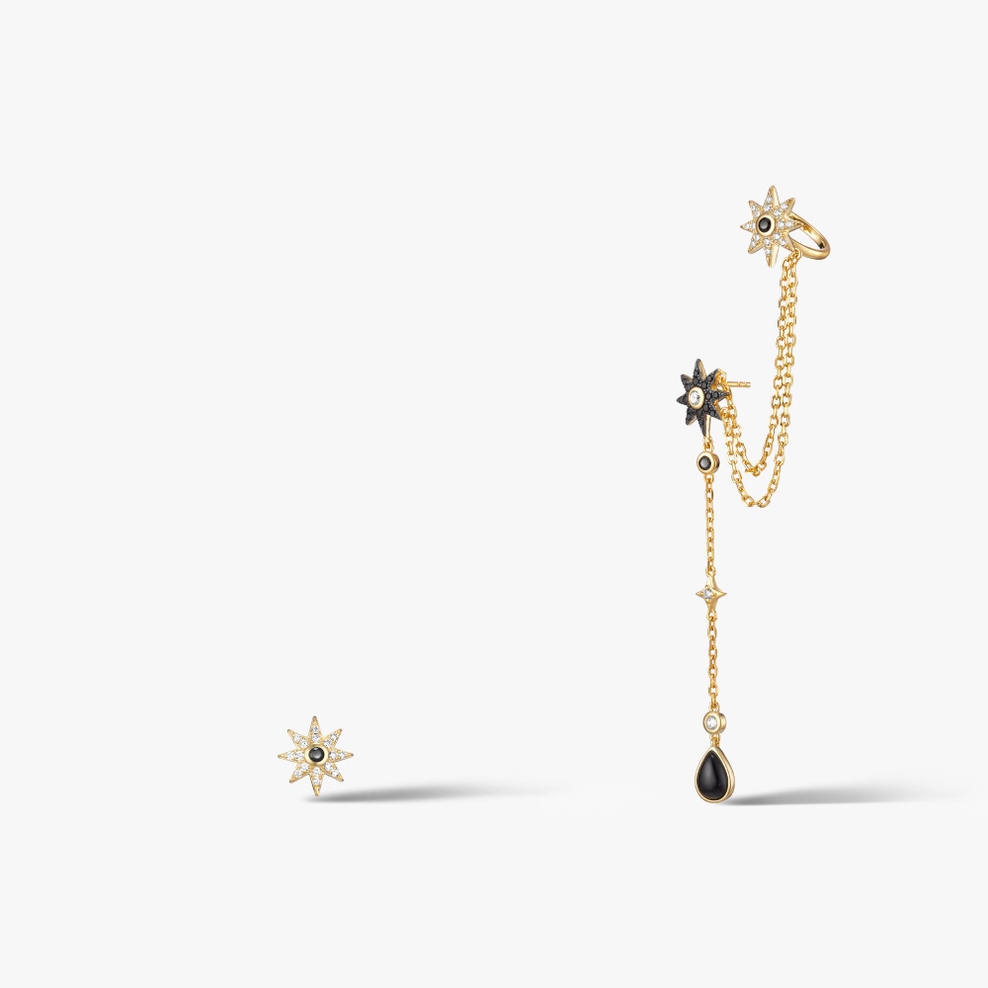 Kolczyki srebrne Alchemia