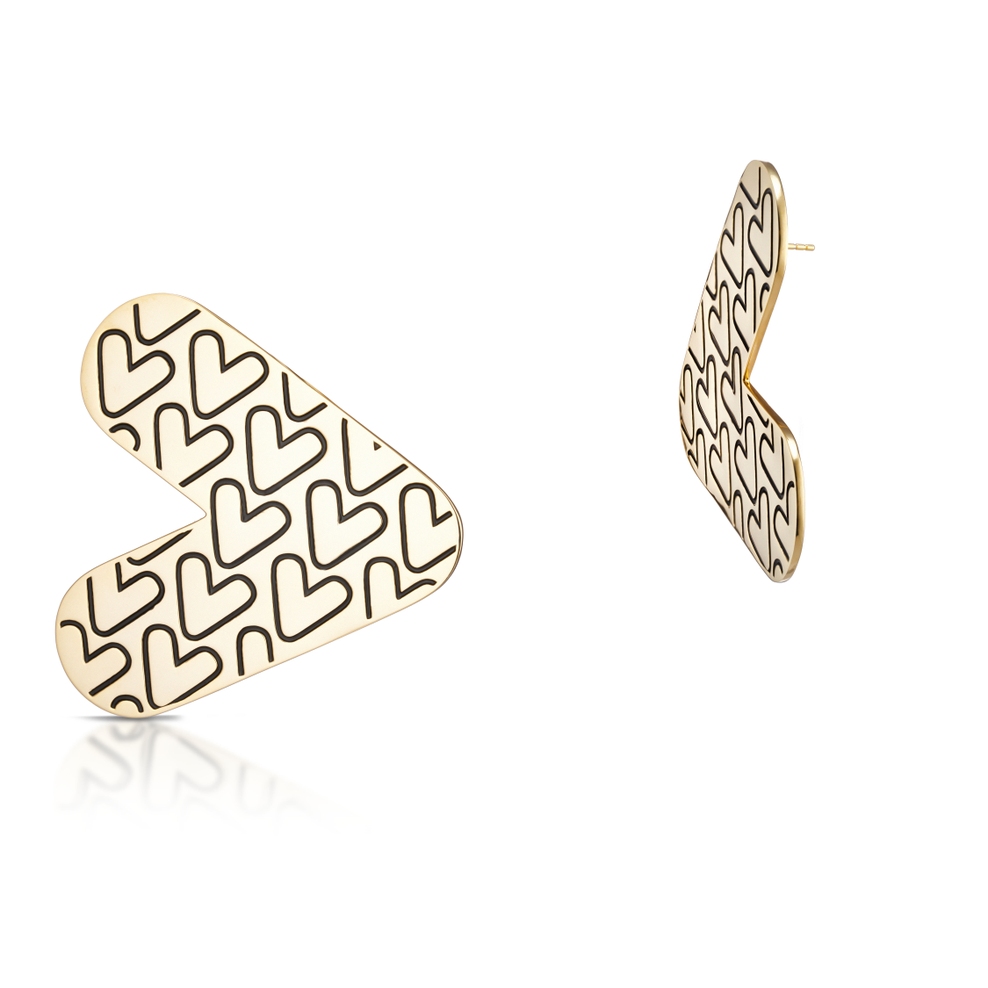 Kolczyki srebrne Longplay