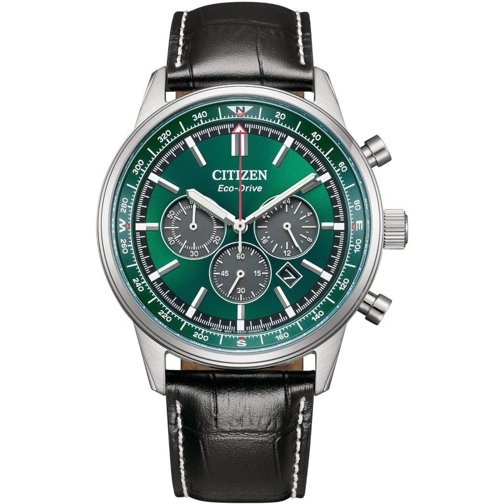 ZEGAREK CITIZEN ECO-DRIVE PILOT CHRONOGRAPH