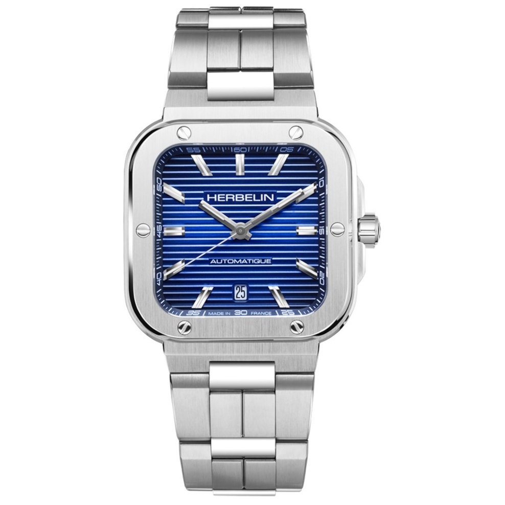 ZEGAREK HERBELIN CAP CAMARAT SQUARE AUTOMATIC