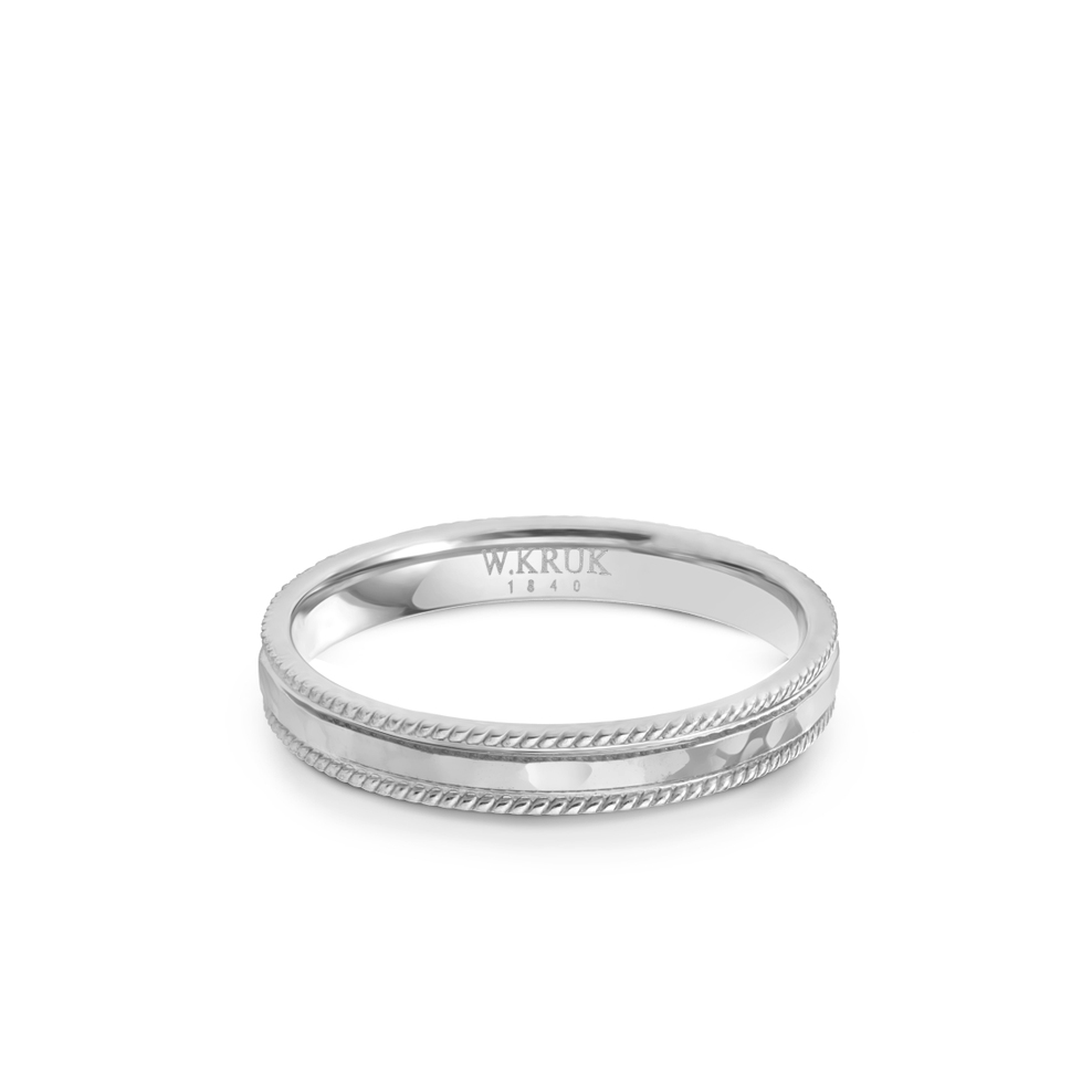 Obrączka złota MYSTIC męska