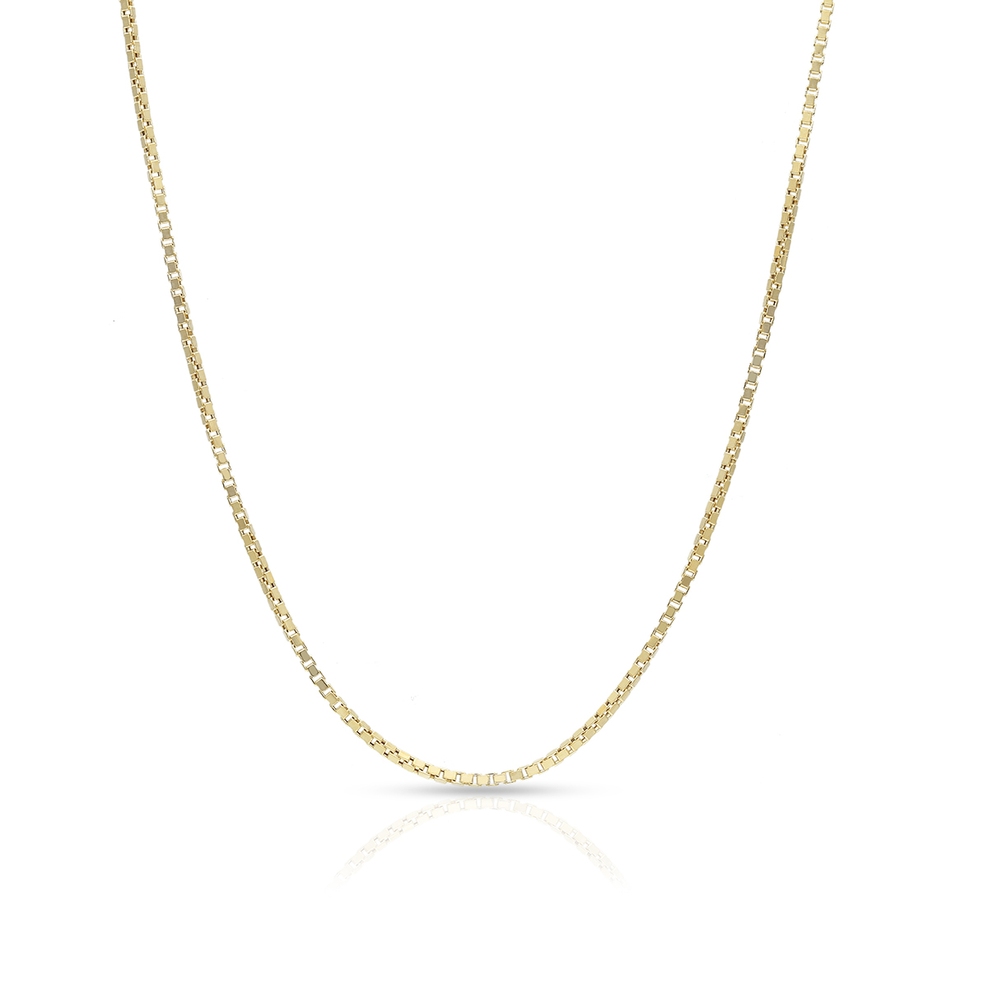 Łańcuszek złoty kostka