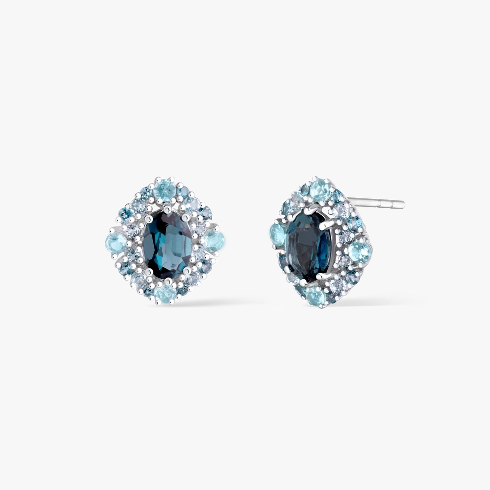 Kolczyki srebrne Szekspirowska