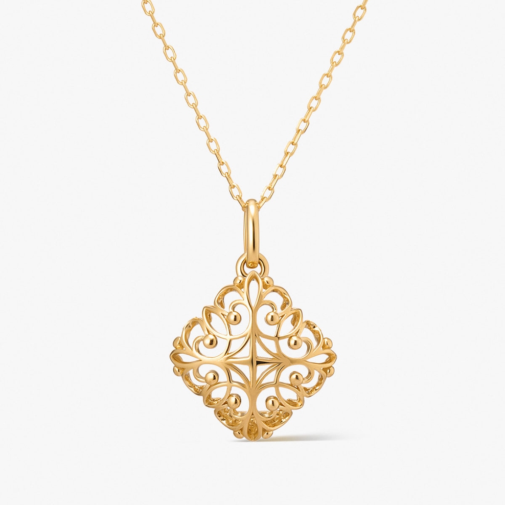 Wisiorek złoty Royal Star