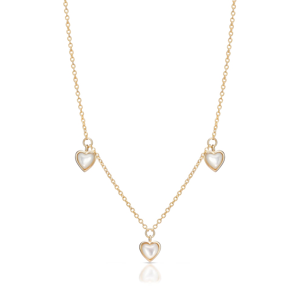 Naszyjnik srebrny pozłacany W.KRUK