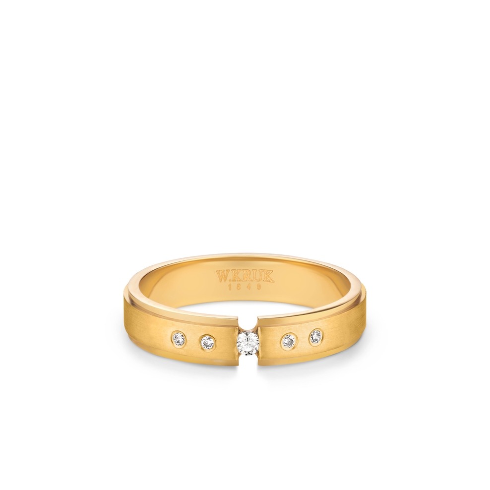 Obrączka złota ROMANA damska