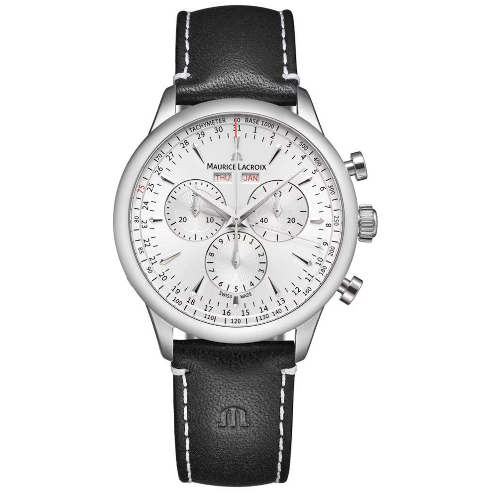 ZEGAREK MAURICE LACROIX 1975 QUARTZ CHRONOGRAPH CALENDAR LIMITED EDITION