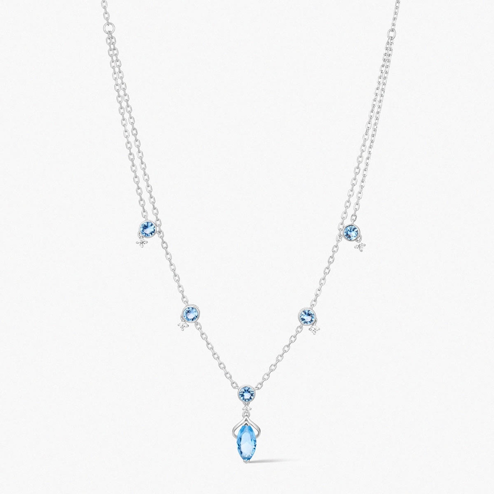 Naszyjnik srebrny Balerina