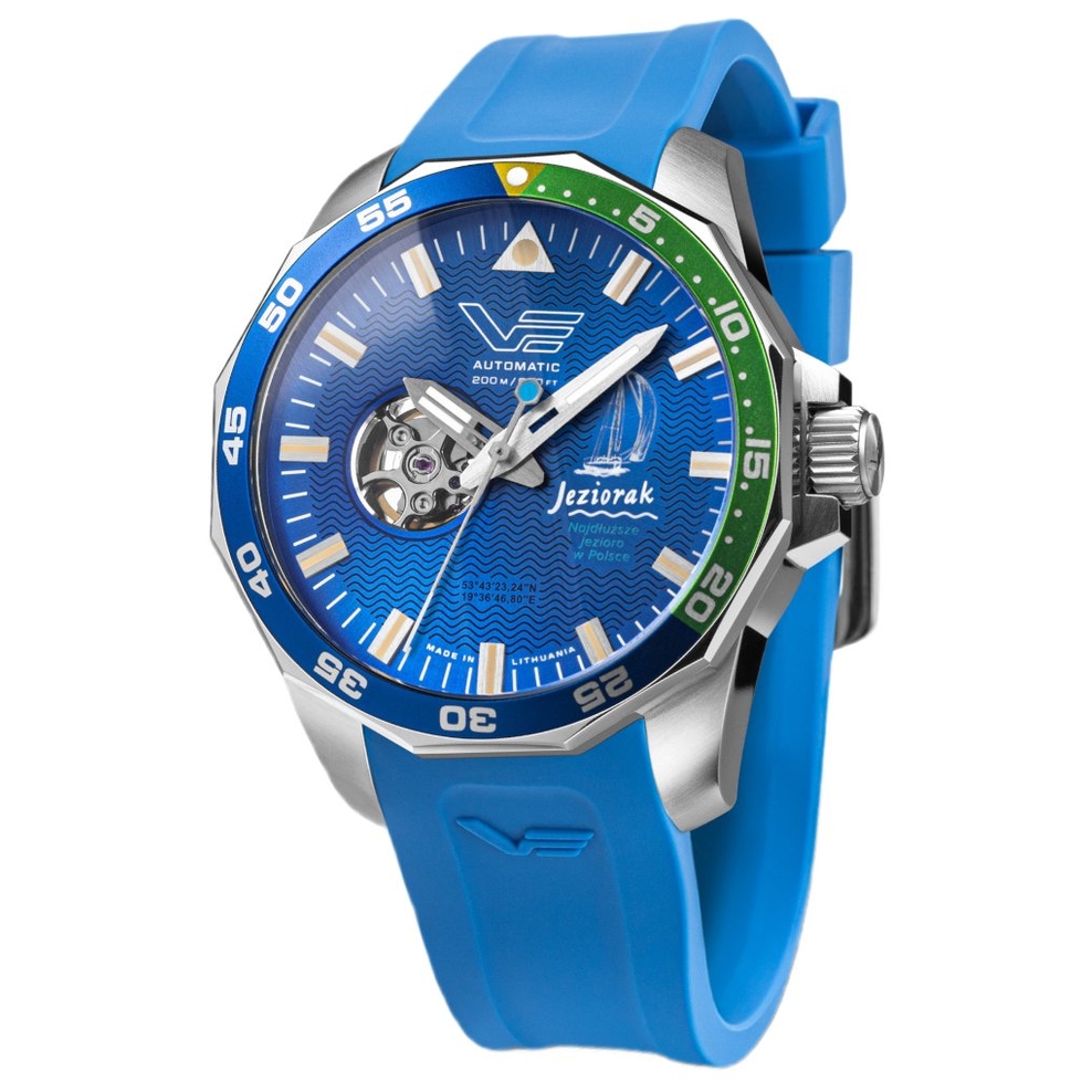 ZEGAREK VOSTOK EUROPE ROCKET N-1 MAZURY JEZIORO JEZIORAK LIMITED EDITION