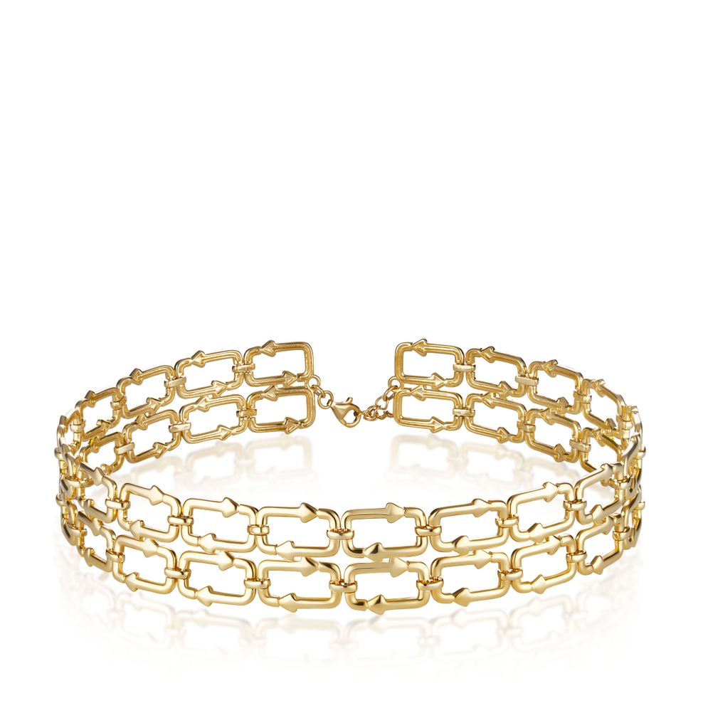 Srebrny choker Longplay