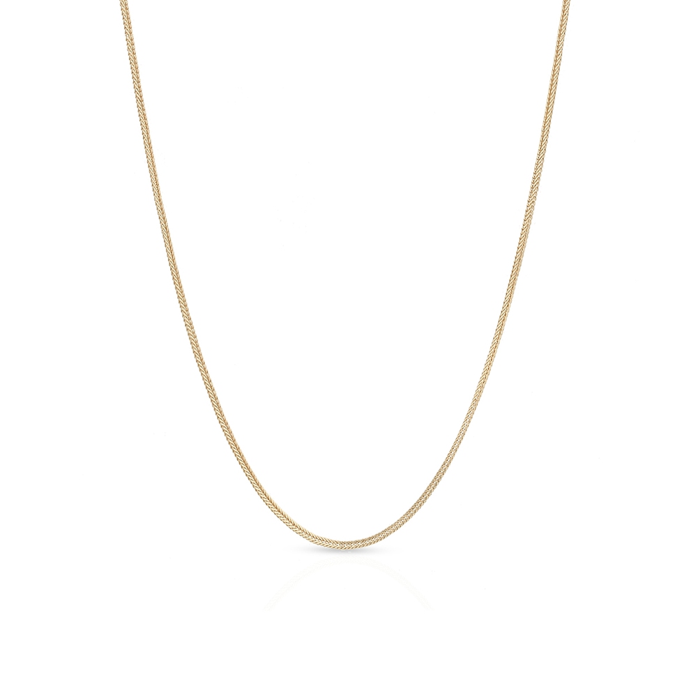 Łańcuszek złoty lisi ogon